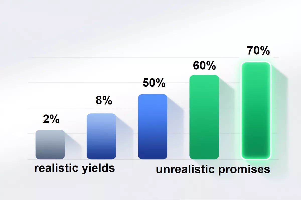 Comparación ROI realista vs expectativas irreales en apuestas